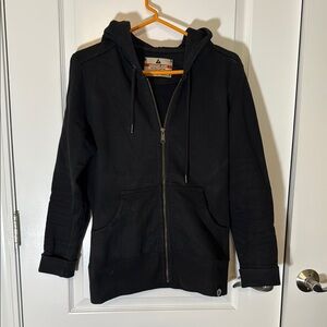 American Giant Black Relaxed Long Sleeve Sweatshirt